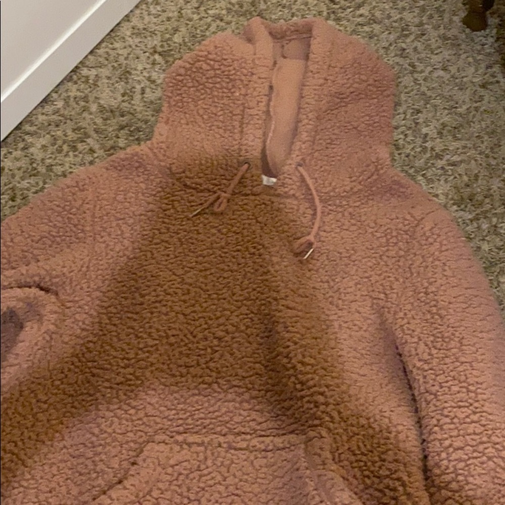 Fuzzy hoodie